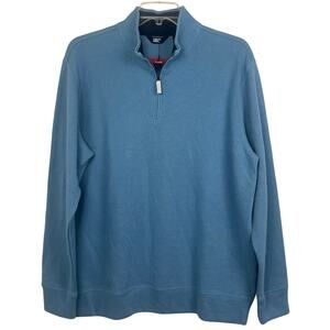 Lands End Sweater men’s size XL NWT quarters zip pullover cotton/polyester blend